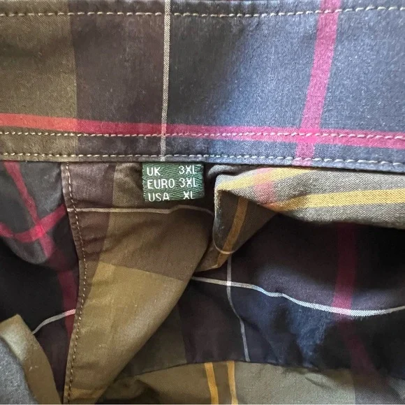 Barbour men’s button down size XL NWOT - Picture 6 of 6